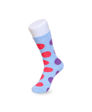 Soxey Big Dot Damen Socken - Blau/Rot/Violett