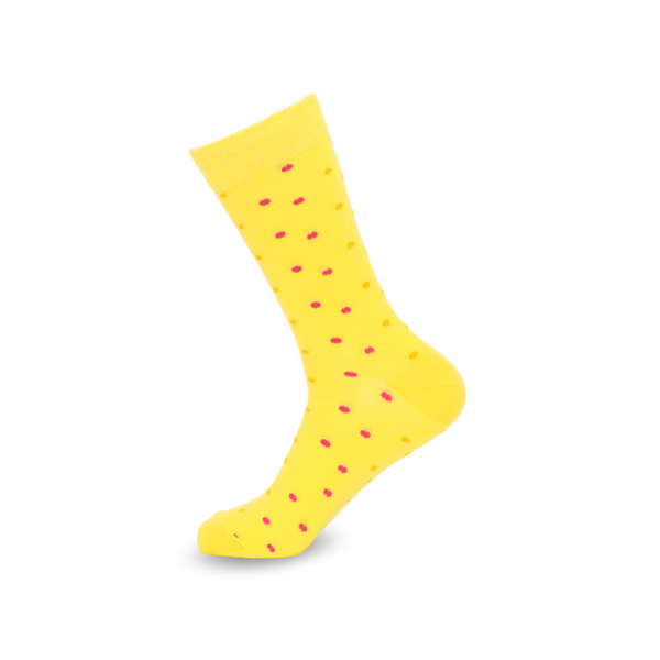 Soxey Dot Herren Socken - Gelb