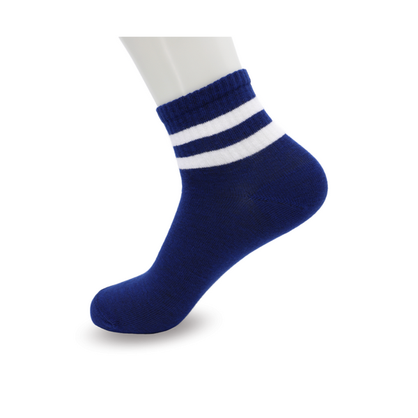 Soxey Double Stripe Herren Socken - Blau