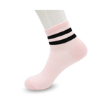 Womens Ankle Sport Plain- Bpink - Soxey