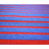 Mens Line Plain - 2C BlueRed - Soxey